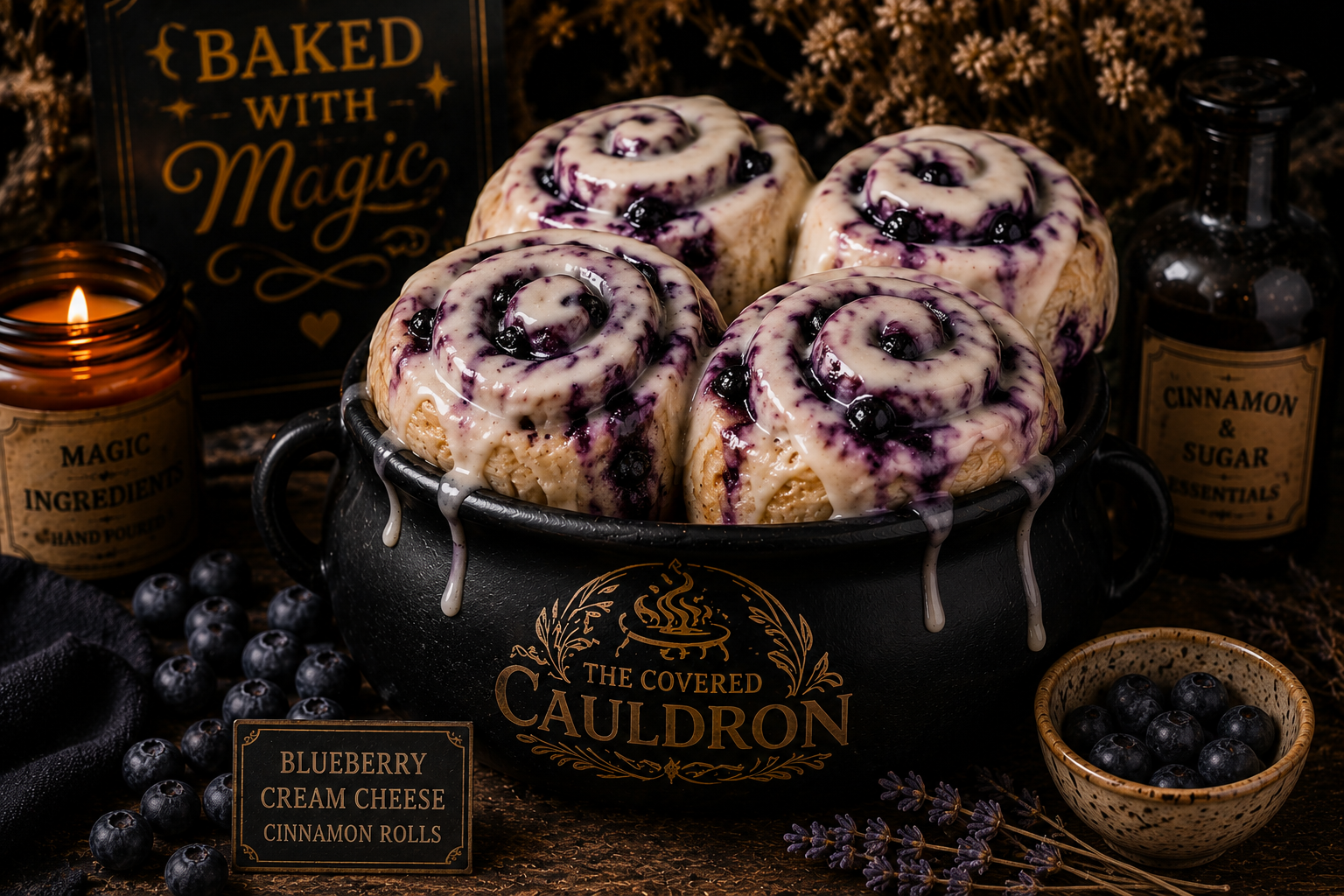 ✨ Blueberry Cheesecake Roll | Single