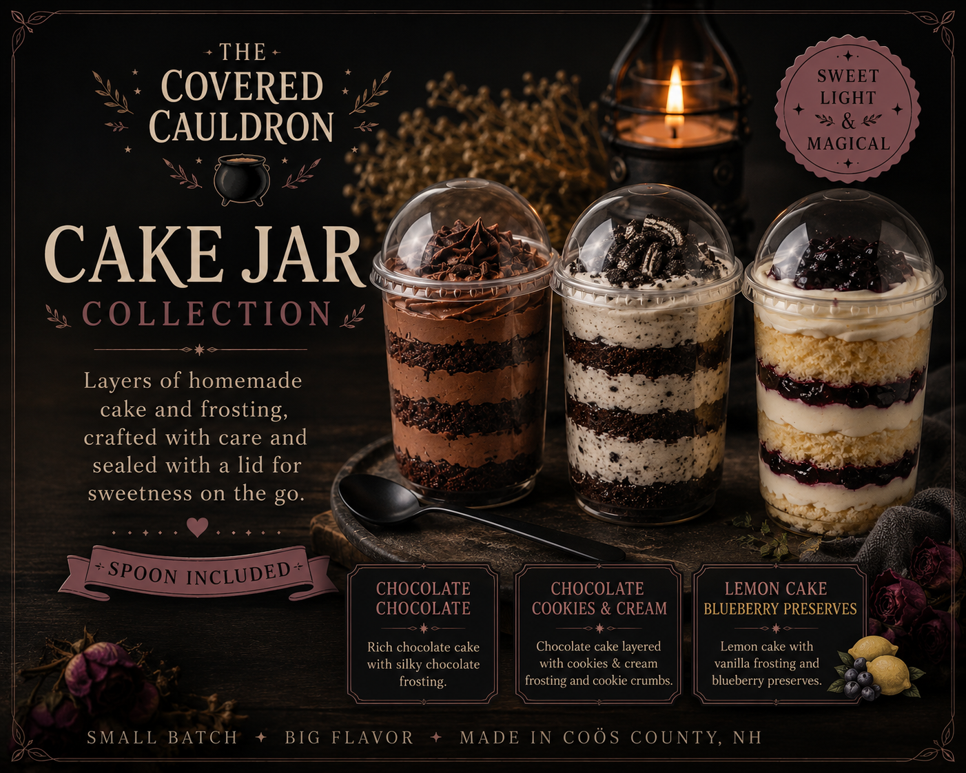 Chocolate Overload Cake Jar